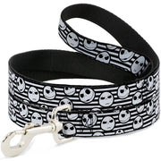 Dog Leash - Jack Expressions/Stripe White/Black Dog Leashes Disney