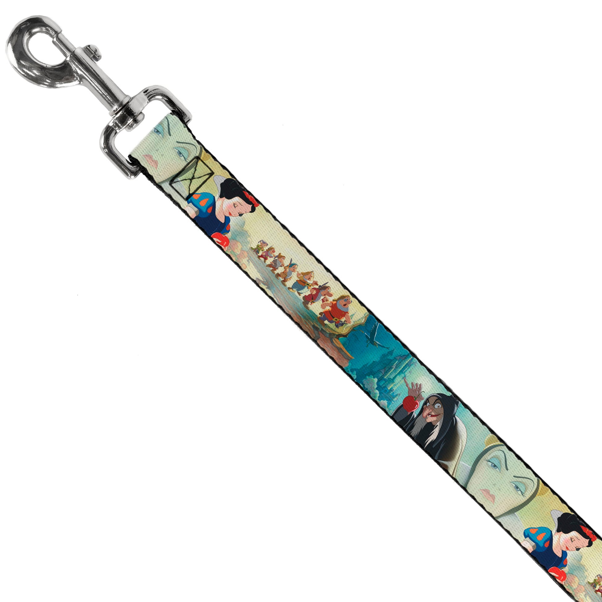 Dog Leash - Snow White/Dwarves/Old Witch/Evil Queen Scenes Dog Leashes Disney
