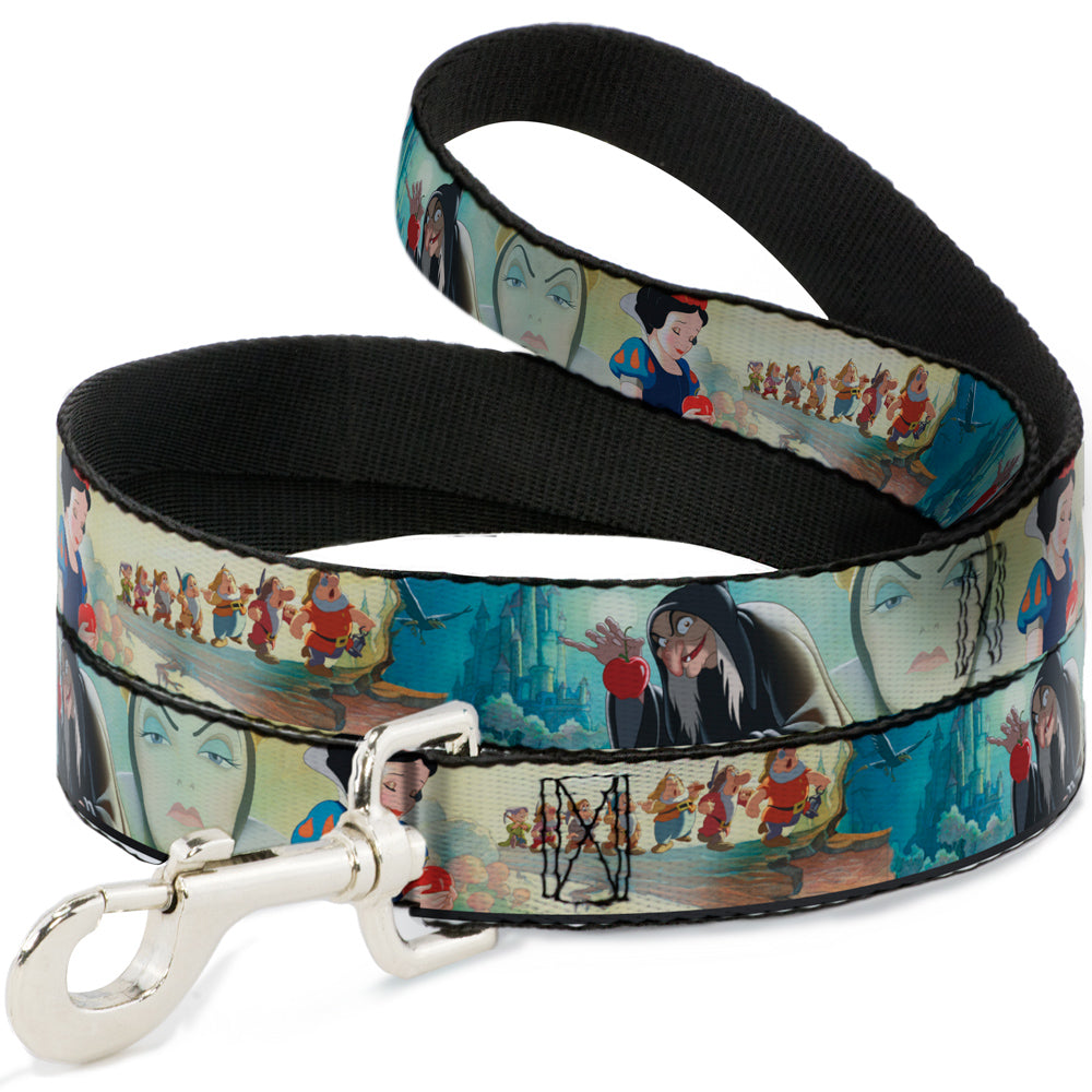 Dog Leash - Snow White/Dwarves/Old Witch/Evil Queen Scenes Dog Leashes Disney