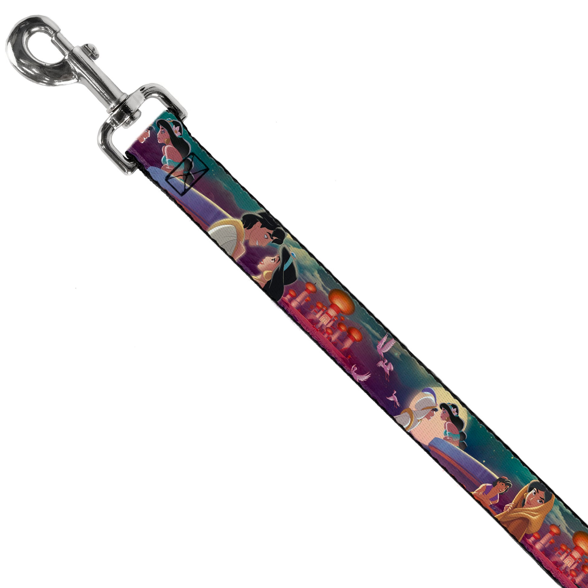 Dog Leash - Aladdin & Jasmine Scenes/Castle/Birds Dog Leashes Disney