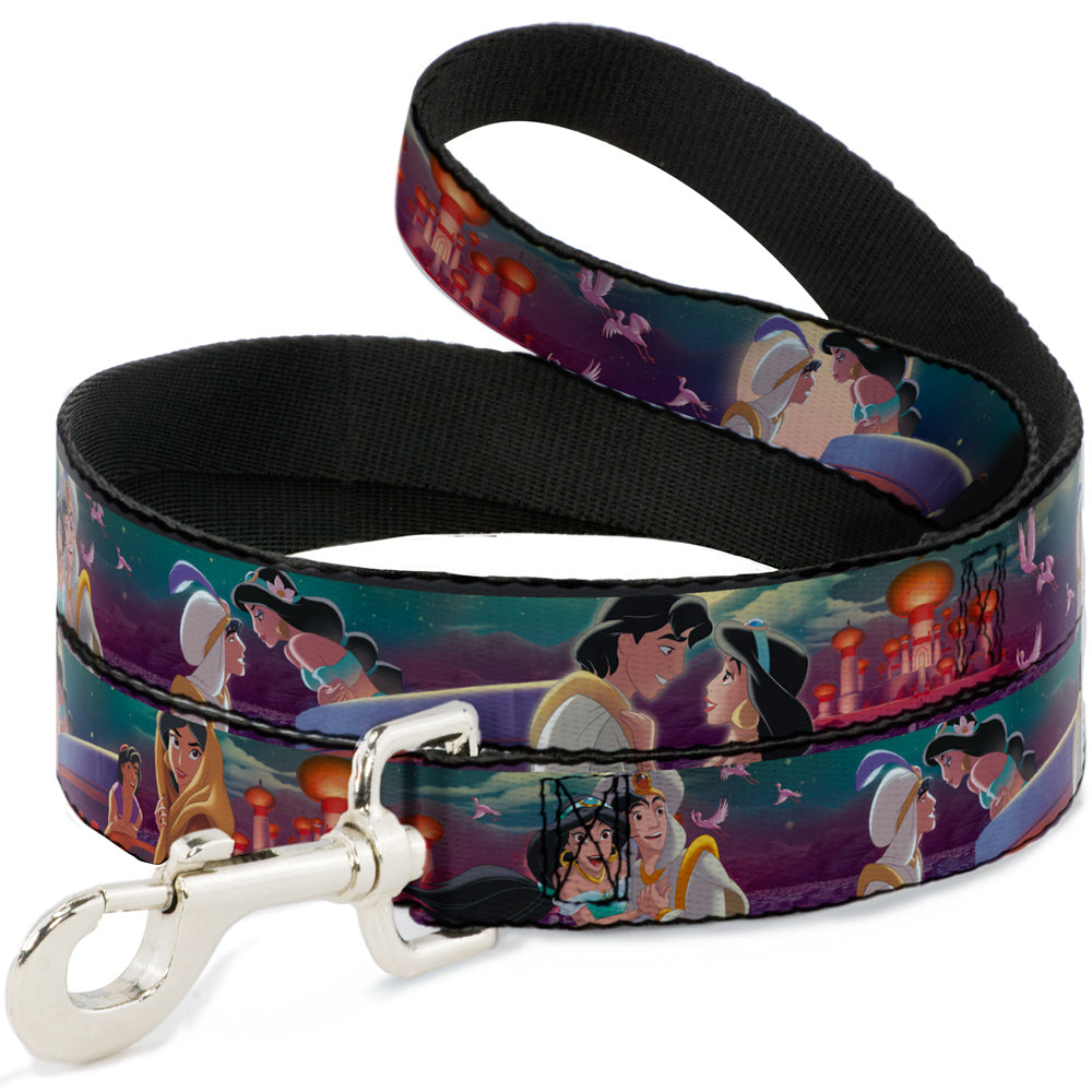 Dog Leash - Aladdin & Jasmine Scenes/Castle/Birds Dog Leashes Disney