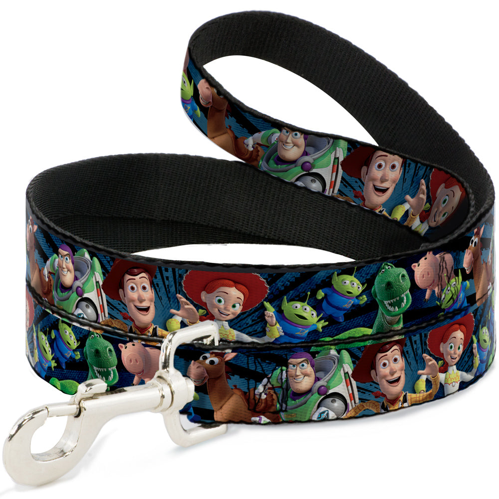 Dog Leash - Toy Story Characters Running2 Denim Rays Dog Leashes Disney