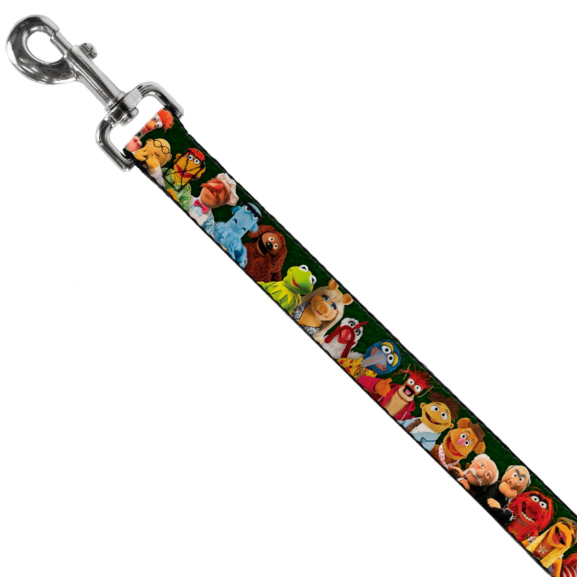 Dog Leash - Muppets 20-Character Group Pose Greens Dog Leashes Disney