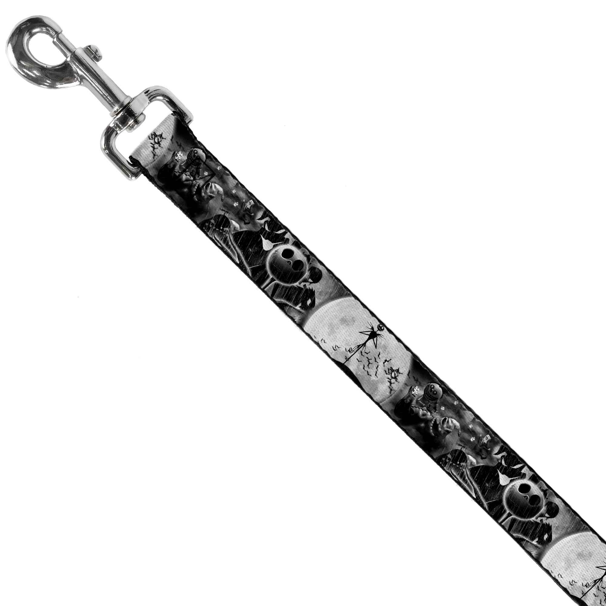 Dog Leash - Jack & Oogie Boogie Scenes Grays Dog Leashes Disney
