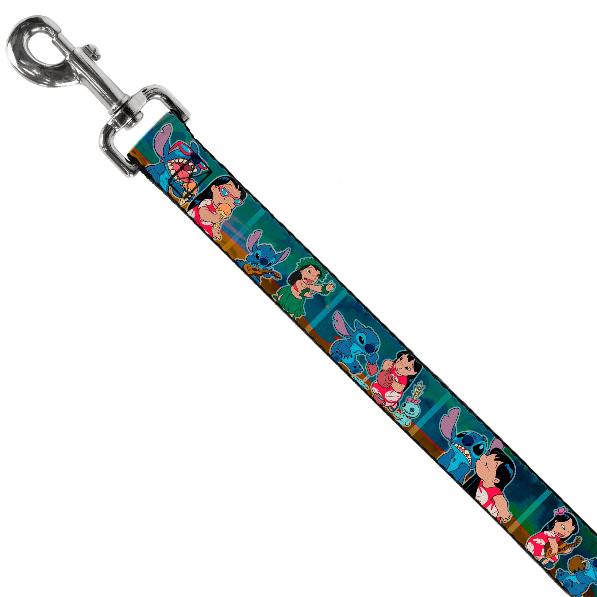 Dog Leash - Lilo & Stitch 5-Scene Blocks Dog Leashes Disney