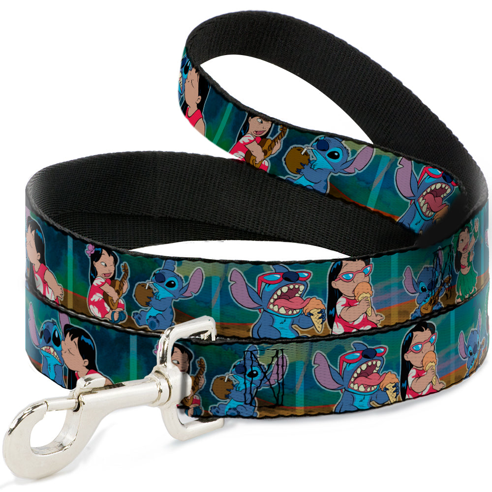Dog Leash - Lilo & Stitch 5-Scene Blocks Dog Leashes Disney