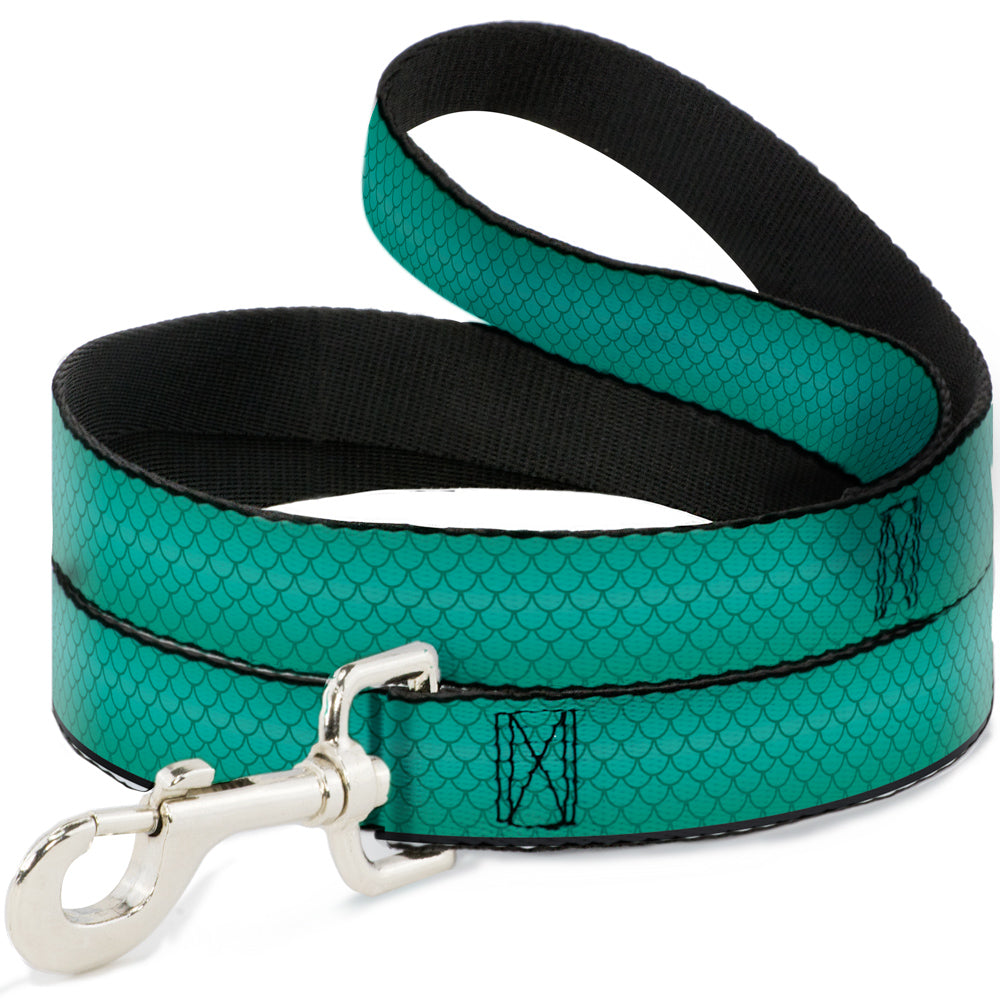 Dog Leash - Ariel's Scales Turquoise Blues Dog Leashes Disney