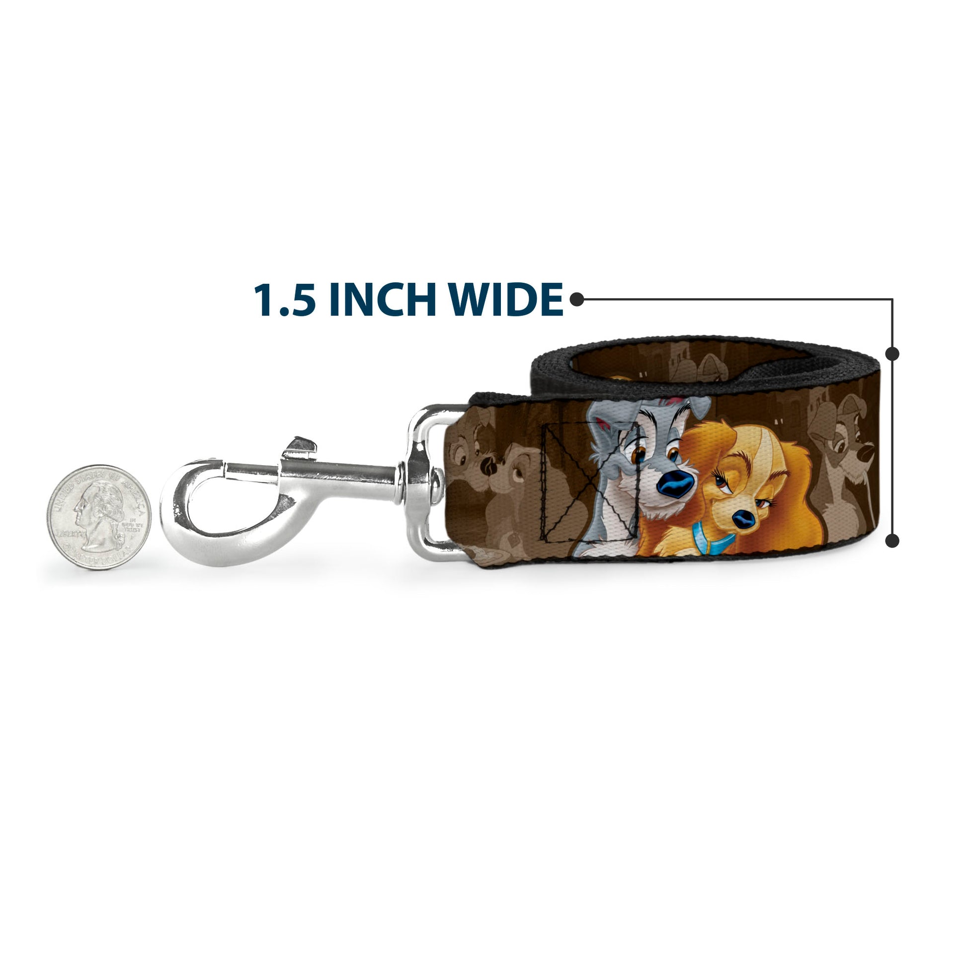 Dog Leash - Dory 4-Hiding Poses Under the Sea Dog Leashes Disney