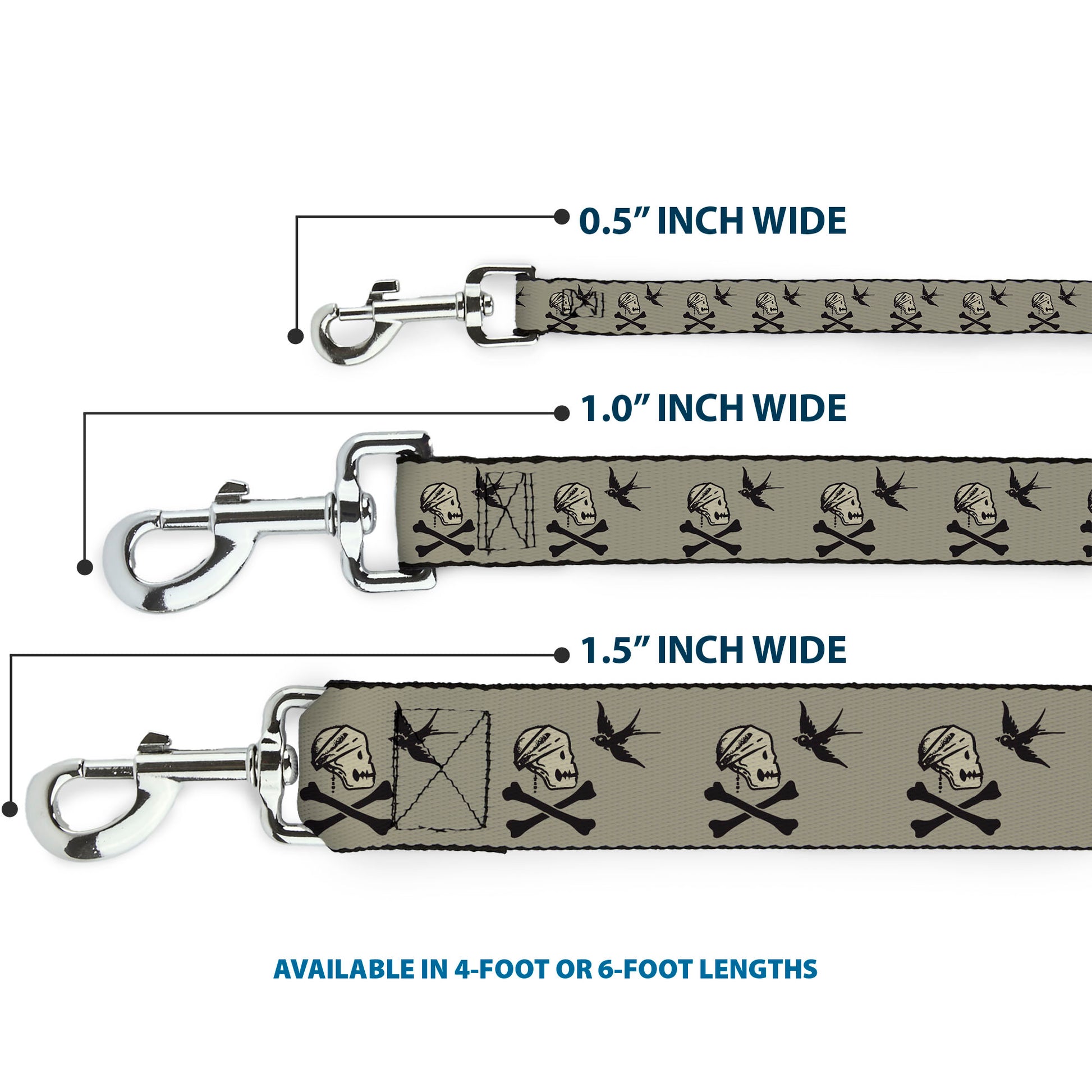 Dog Leash - Jack Sparrow's Flag Icons Grays Dog Leashes Disney