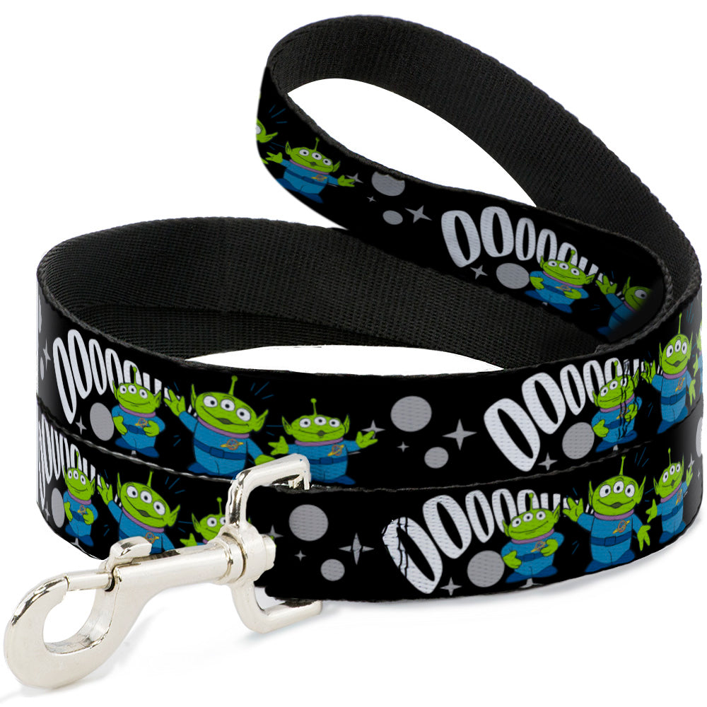 Dog Leash - Toy Story 3-Aliens OOOOOHHH Black/White/Gray Dog Leashes Disney