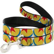 Dog Leash - Disney Pixar Luxo Ball Repeat White/Yellow/Blue/Red Dog Leashes Disney
