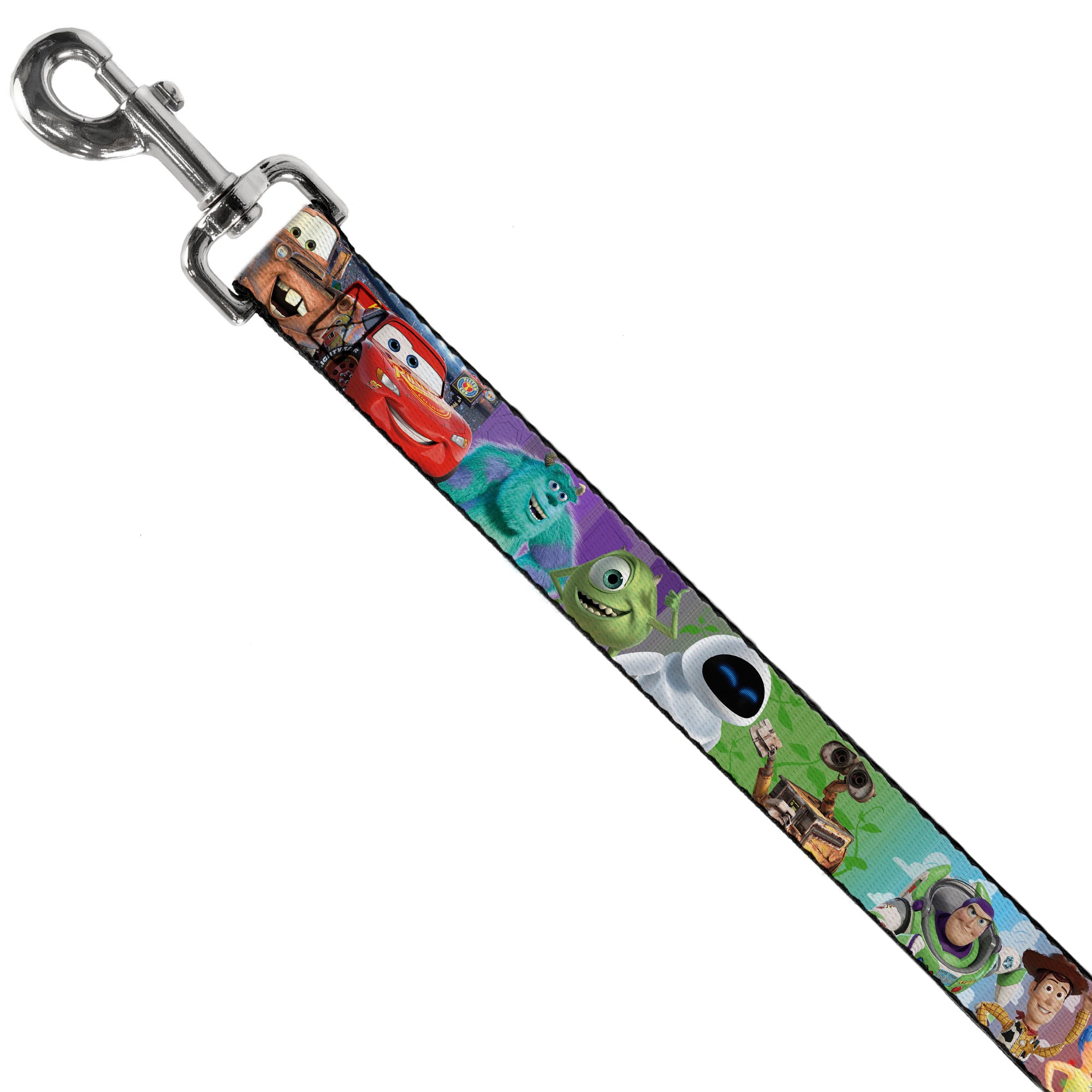 Dog Leash - Disney Pixar 7-Movie Character Collage Dog Leashes Disney