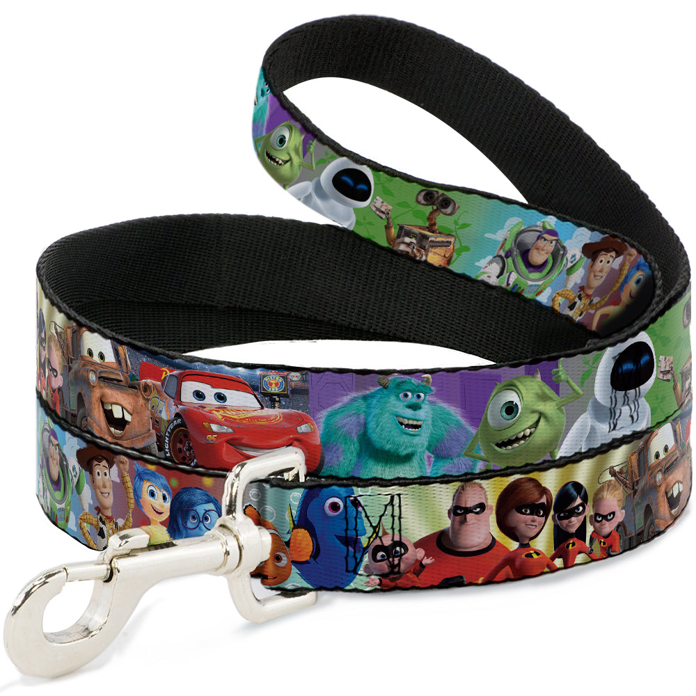 Dog Leash - Disney Pixar 7-Movie Character Collage Dog Leashes Disney
