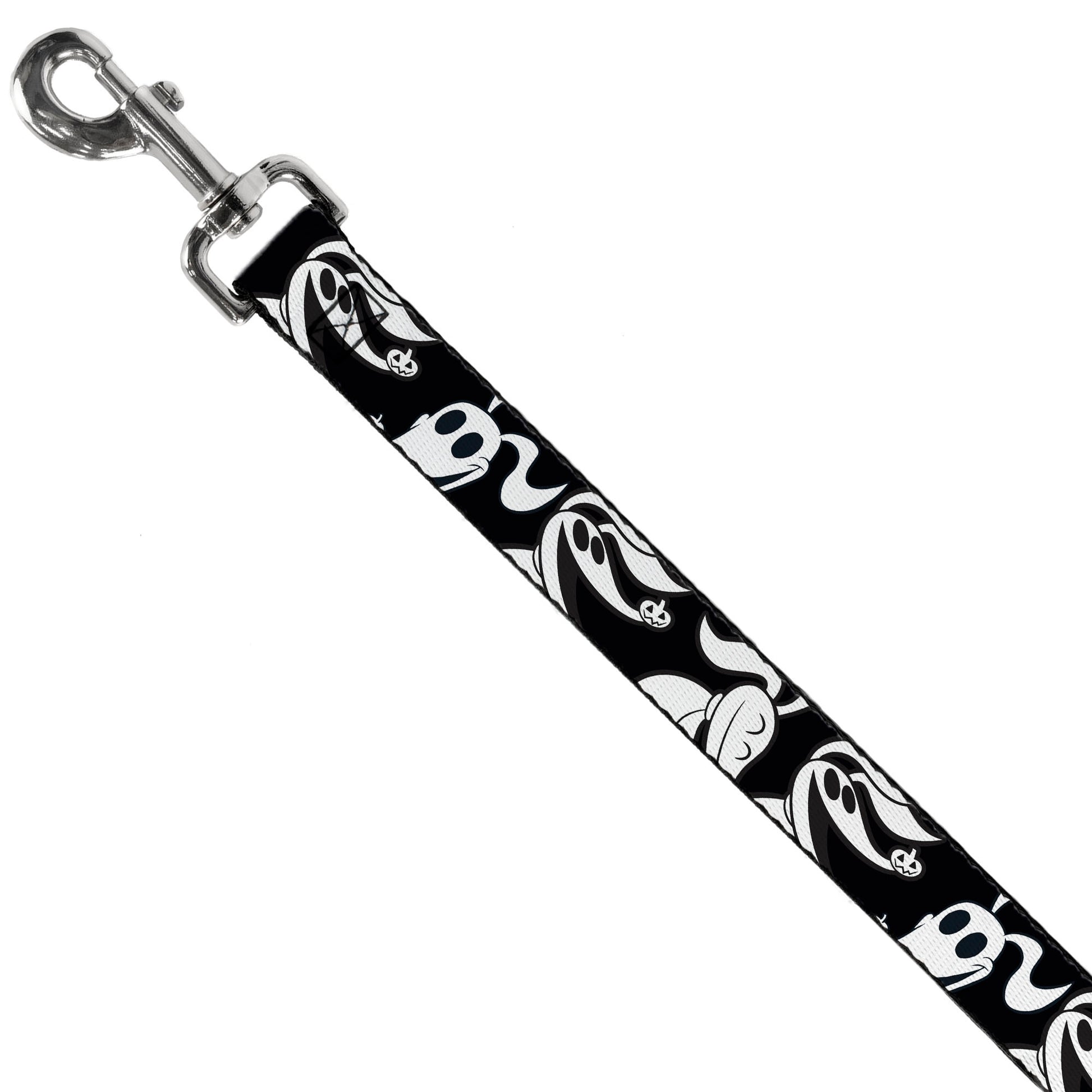 Dog Leash - Nightmare Before Christmas Zero Expressions Black/White Dog Leashes Disney
