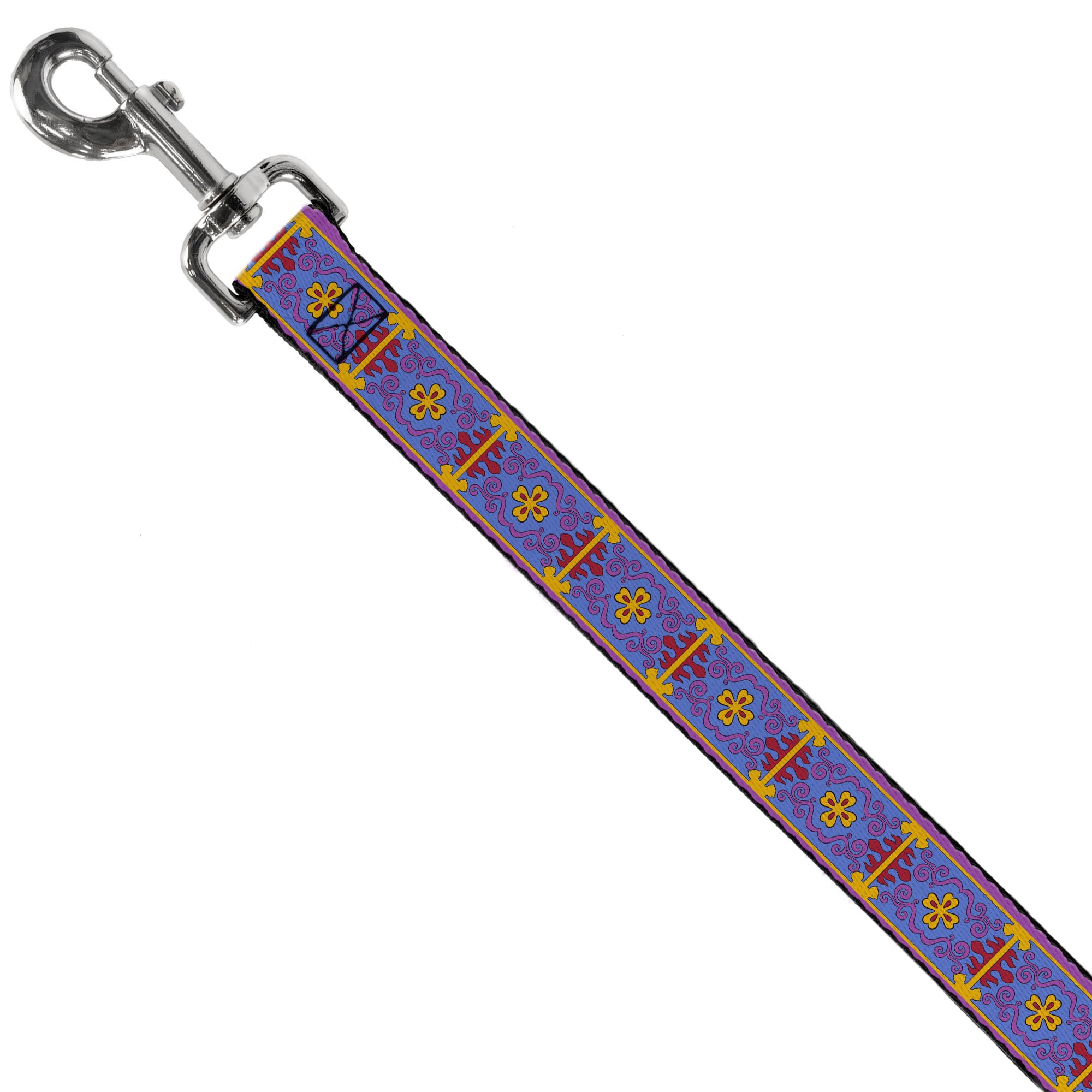 Dog Leash - Classic Aladdin Magic Carpet Tapestry Blue/Purple/Gold/Red Dog Leashes Disney