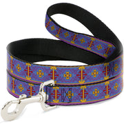 Dog Leash - Classic Aladdin Magic Carpet Tapestry Blue/Purple/Gold/Red Dog Leashes Disney