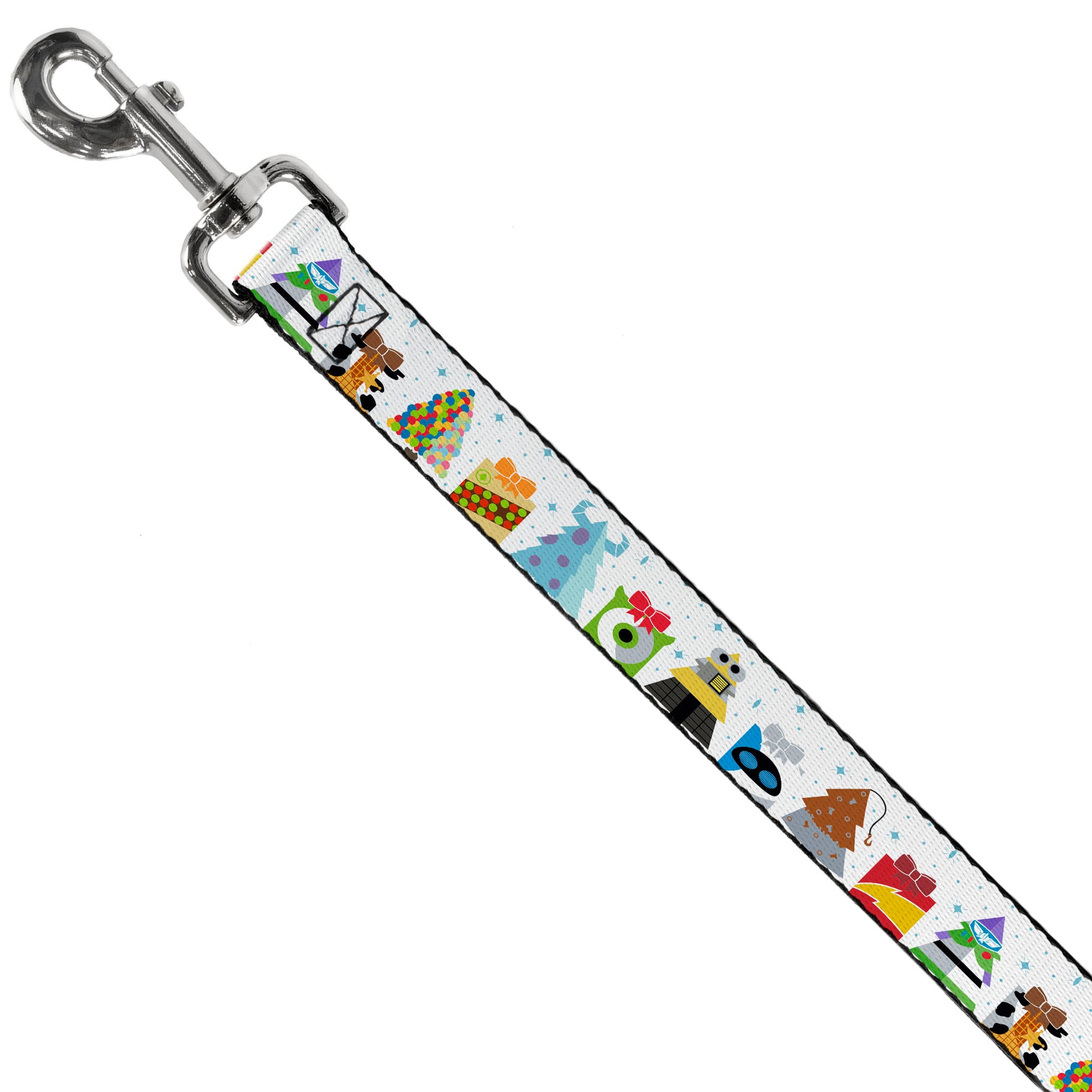 Dog Leash - Pixar Holiday Collection Character Gifts Lineup/Stars White/Blues Dog Leashes Disney