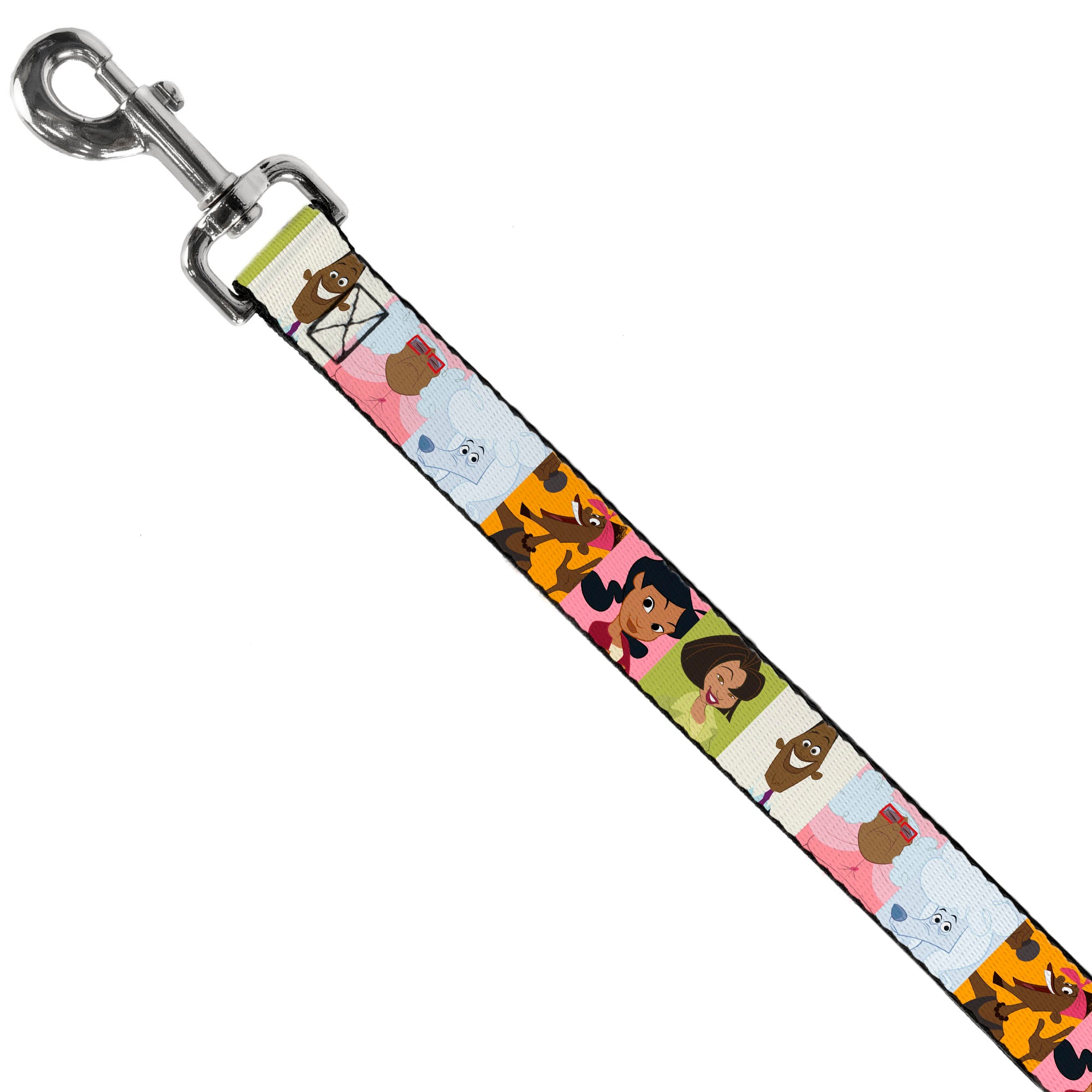 Dog Leash - The Proud Family 6-Character Block Poses Dog Leashes Disney
