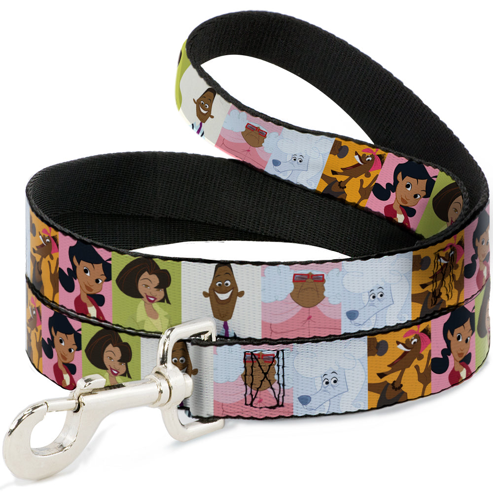Dog Leash - The Proud Family 6-Character Block Poses Dog Leashes Disney