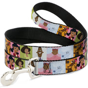 Dog Leash - The Proud Family 6-Character Block Poses Dog Leashes Disney