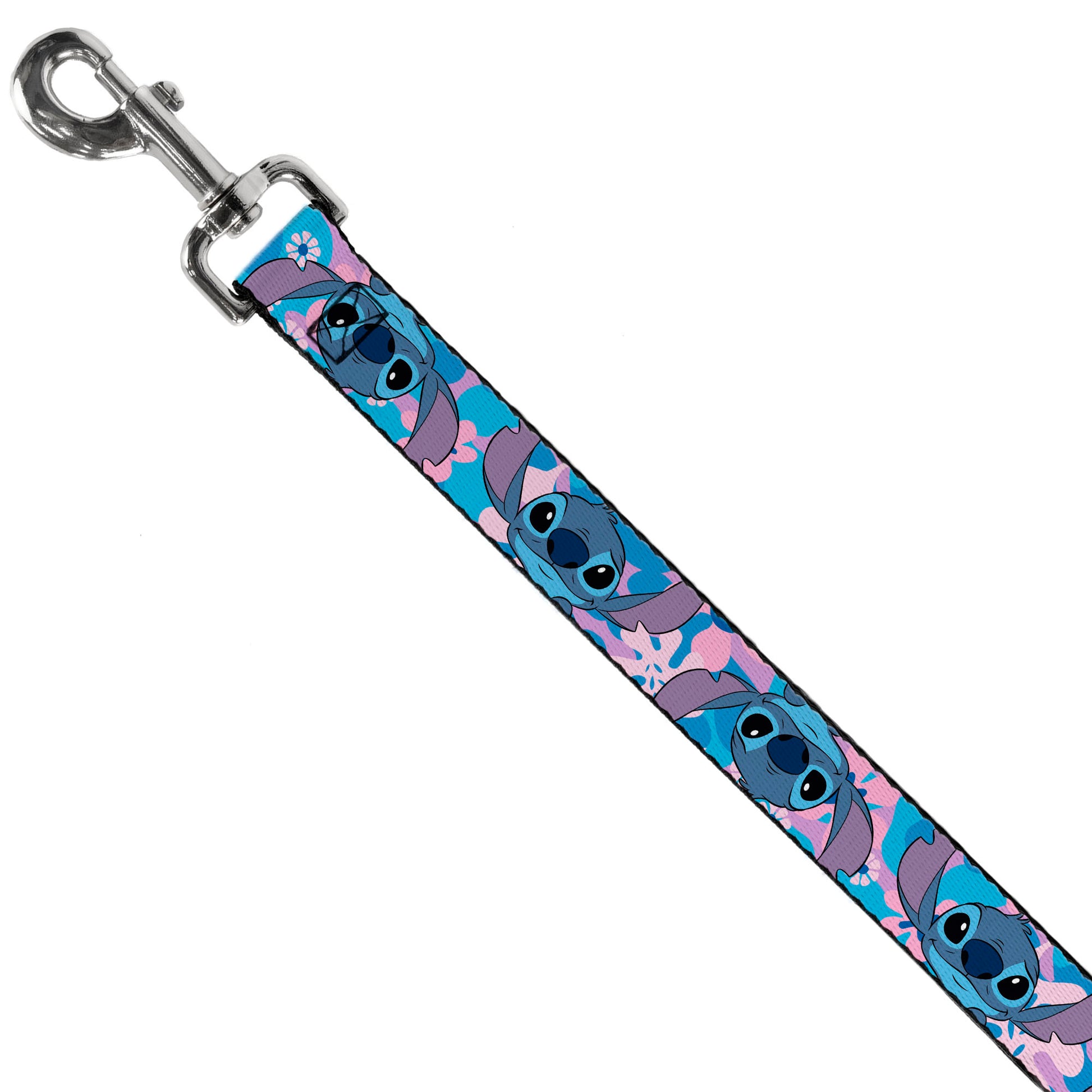 Dog Leash - Lilo & Stitch Stitch Flip Expressions Close-Up Blues/Pinks Dog Leashes Disney