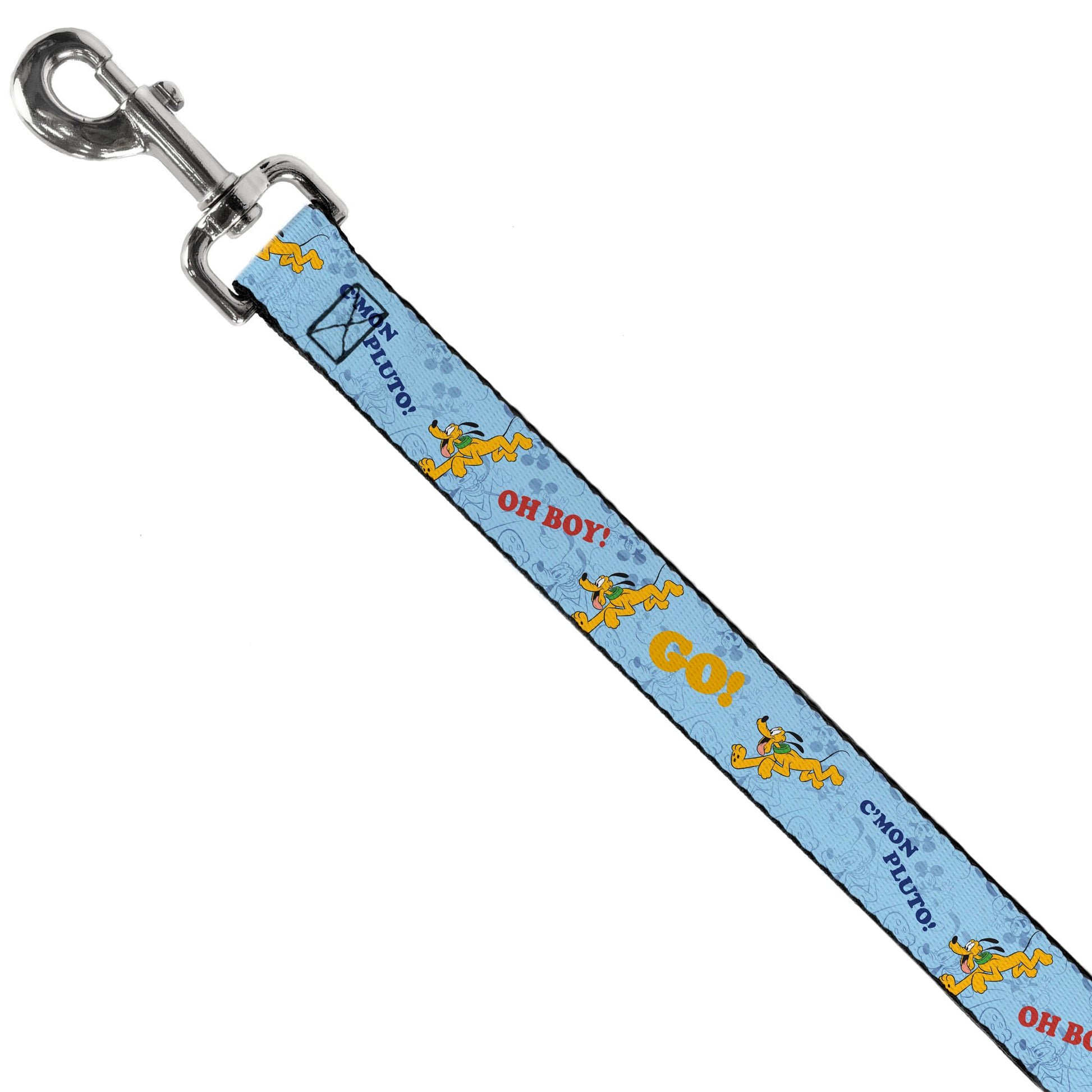 Dog Leash - Disney Pluto Poses and Quotes Blues/Red/Yellow Dog Leashes Disney