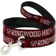 Dog Leash - A NIGHTMARE ON ELM STREET/SPRINGWOOD Freddy Pose Black/Red/White Dog Leashes A Nightmare on Elm Street