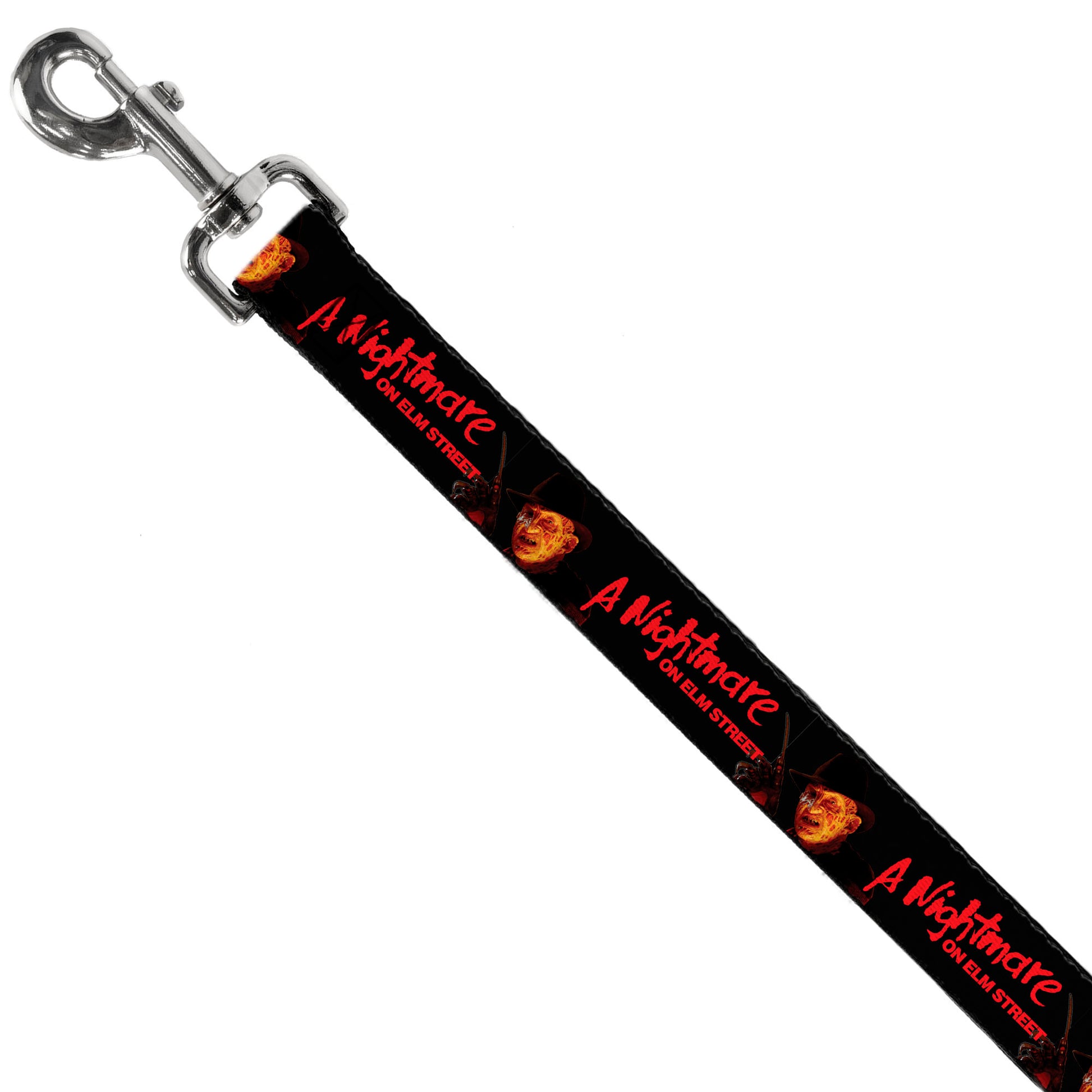 Dog Leash - A NIGHTMARE ON ELM STREET Freddy Krueger Blade Glove Pose Black/Red Dog Leashes A Nightmare on Elm Street