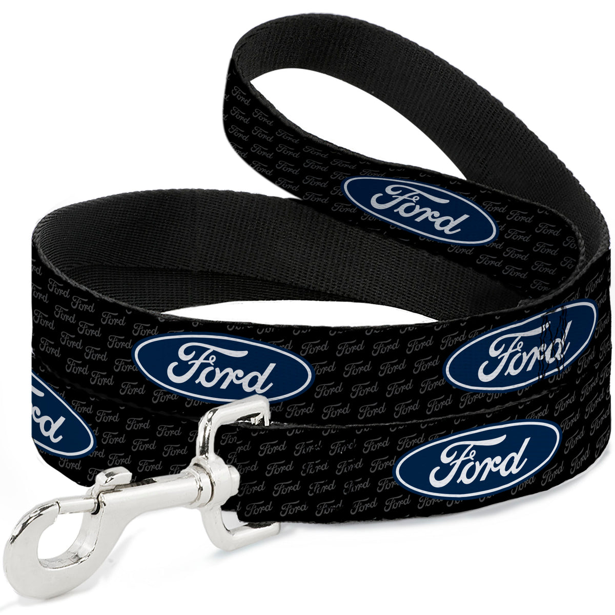 Dog Leash - Ford Oval REPEAT w/Text Dog Leashes Ford