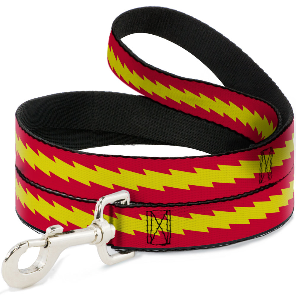 Dog Leash - The Flash Bolt Stripe Red/Yellow Dog Leashes DC Comics