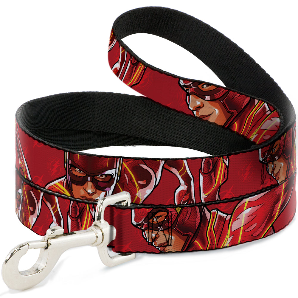 Dog Leash - The Flash 2023 2-Poses Close-Up Reds Dog Leashes DC Comics