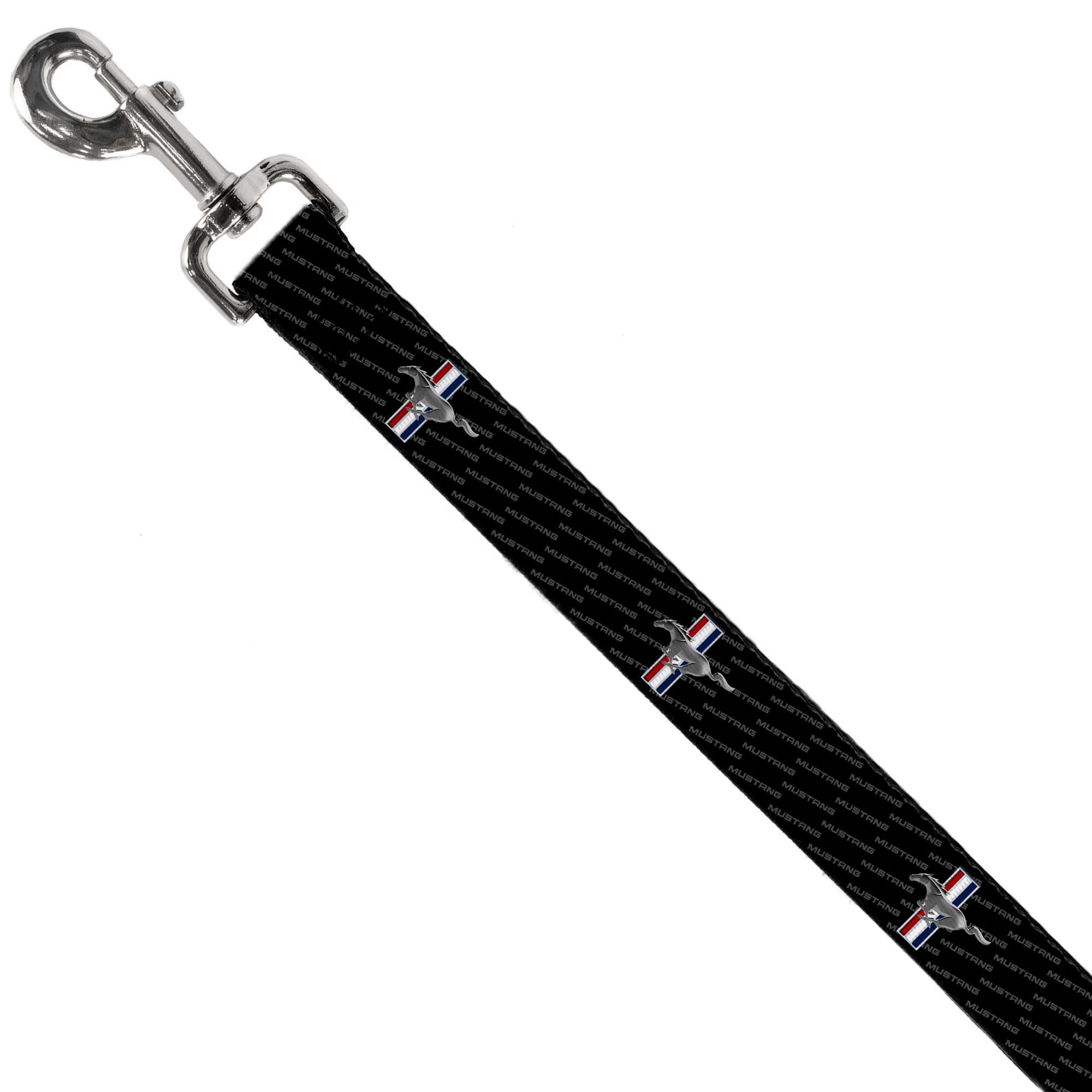 Dog Leash - Ford Mustang w/Bars REPEAT w/Text Dog Leashes Ford