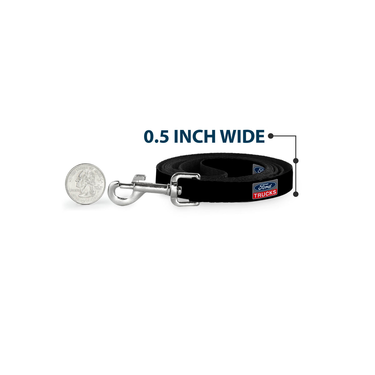 Dog Leash - Ford Trucks Logo REPEAT Dog Leashes Ford