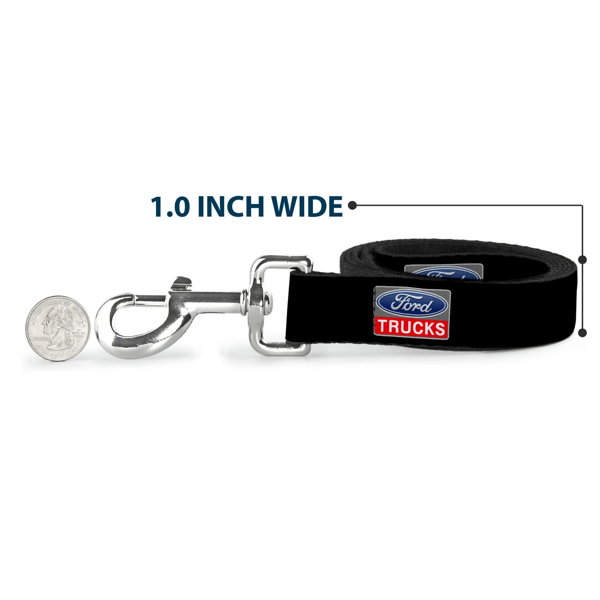 Dog Leash - Ford Trucks Logo REPEAT Dog Leashes Ford