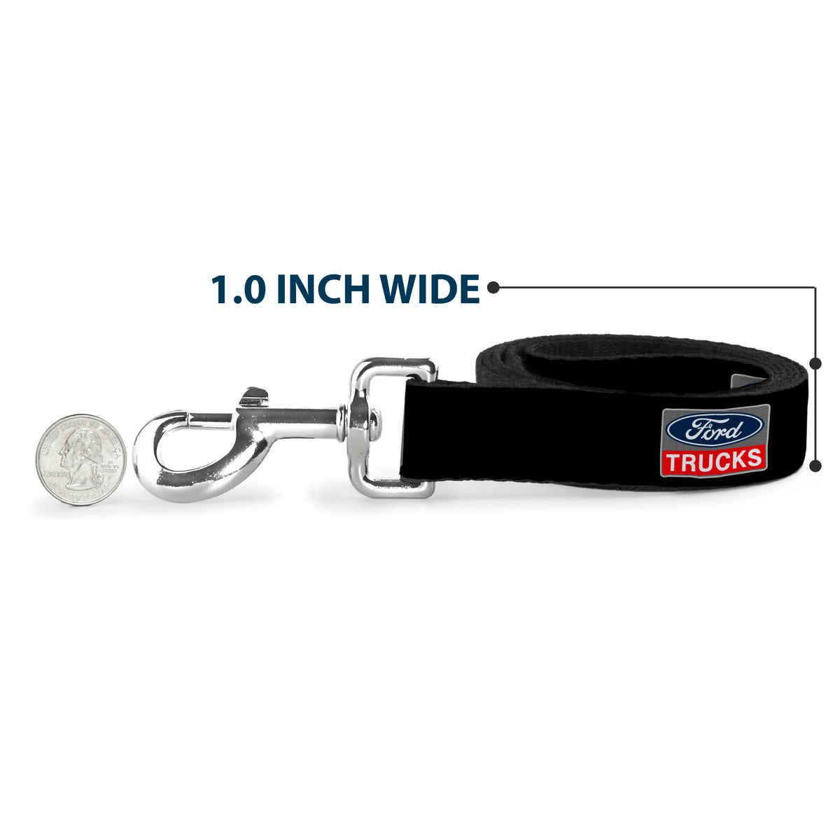 Dog Leash - Ford Trucks Logo REPEAT Dog Leashes Ford