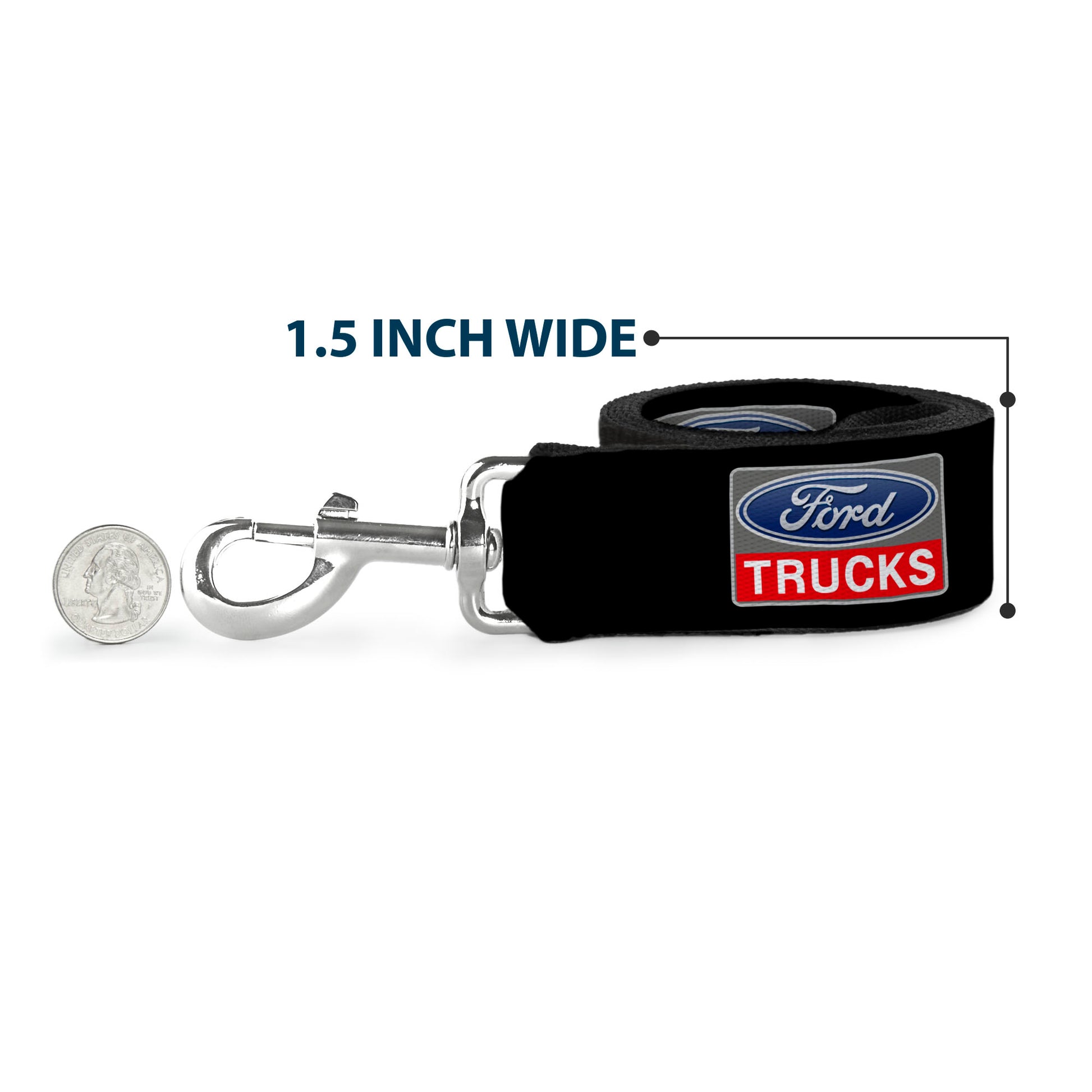 Dog Leash - Ford Trucks Logo REPEAT Dog Leashes Ford