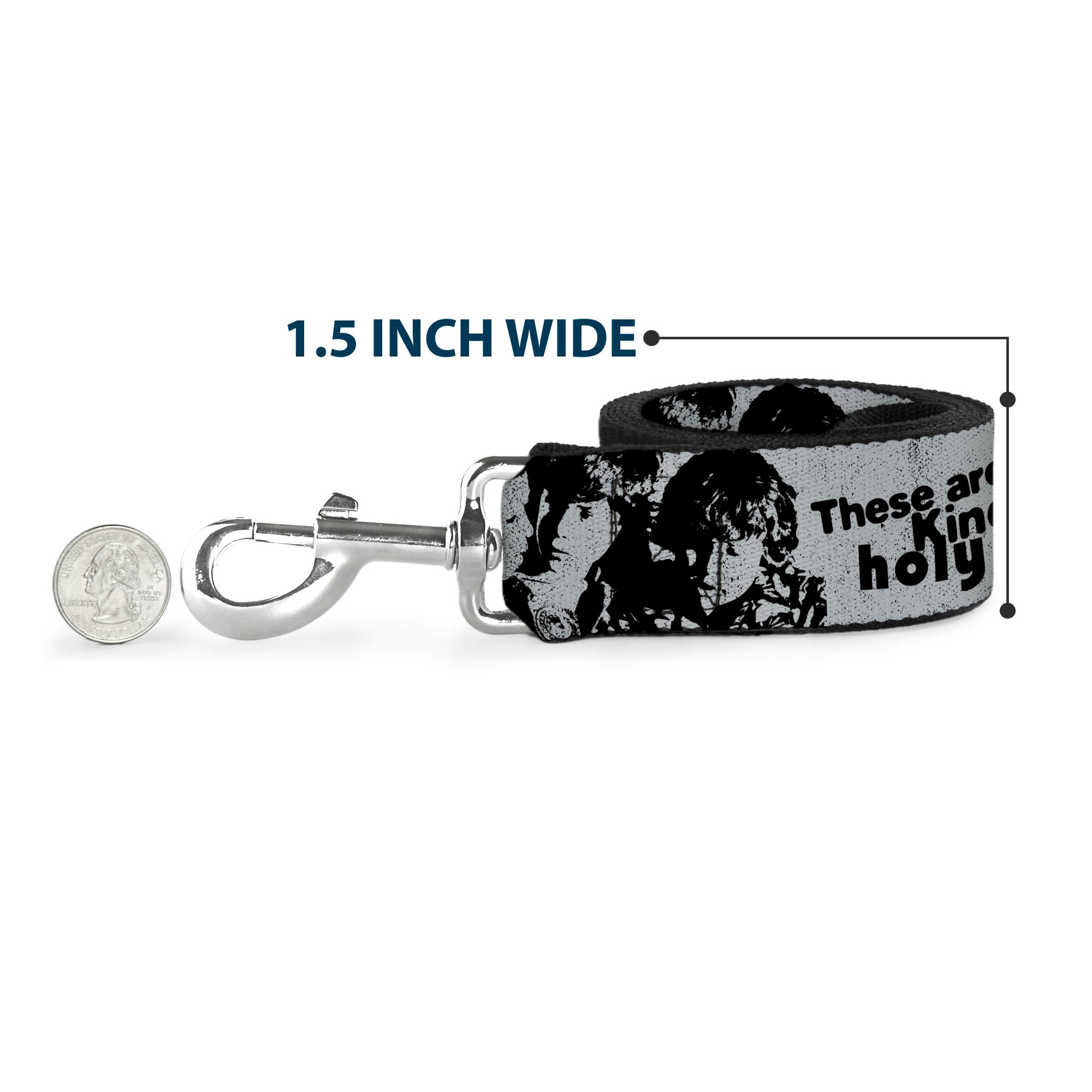 Dog Leash - THE GOONIES Quotes and Icons Collage Gray/Black Dog Leashes The Goonies