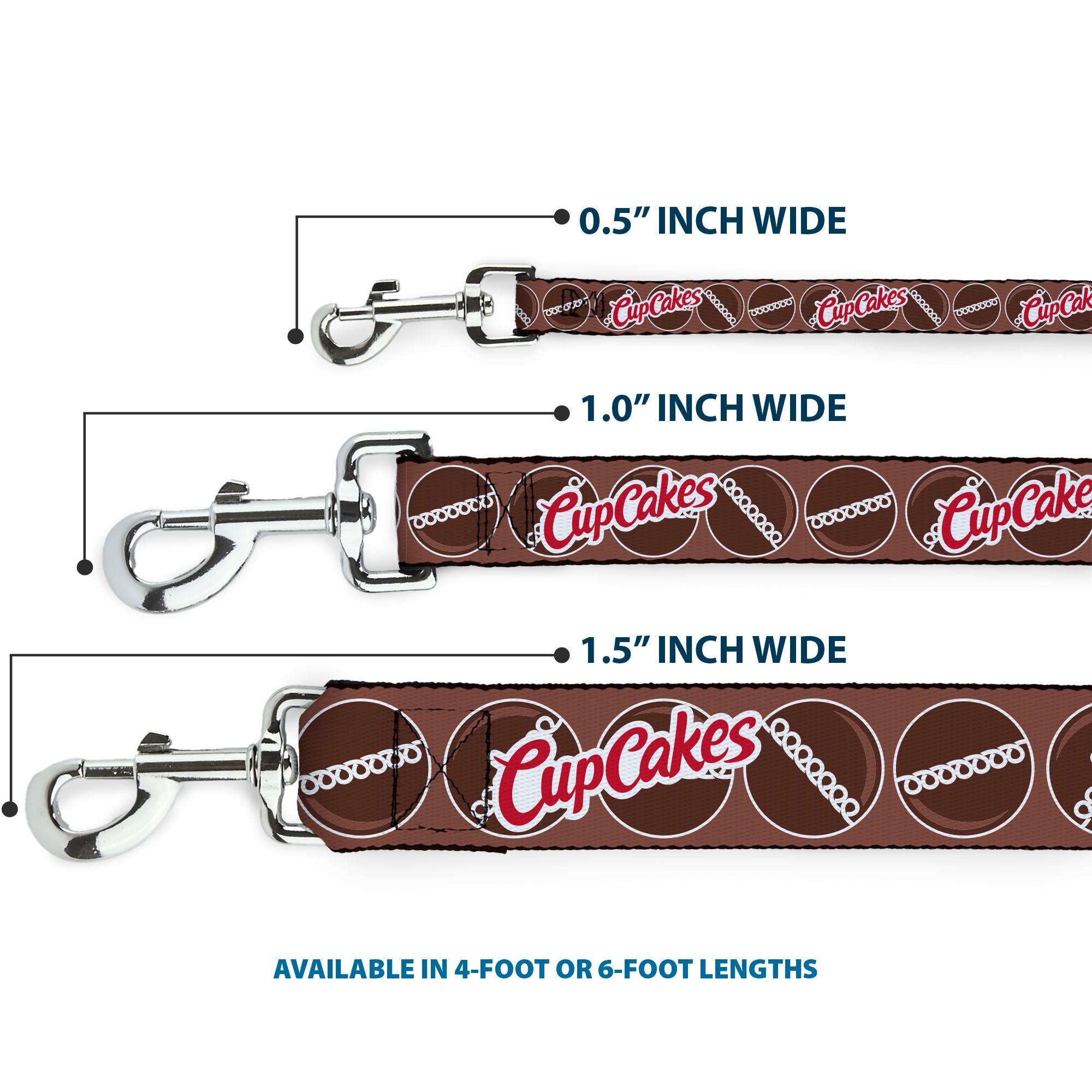 Dog Leash - Hostess Cupcakes Turns Brown