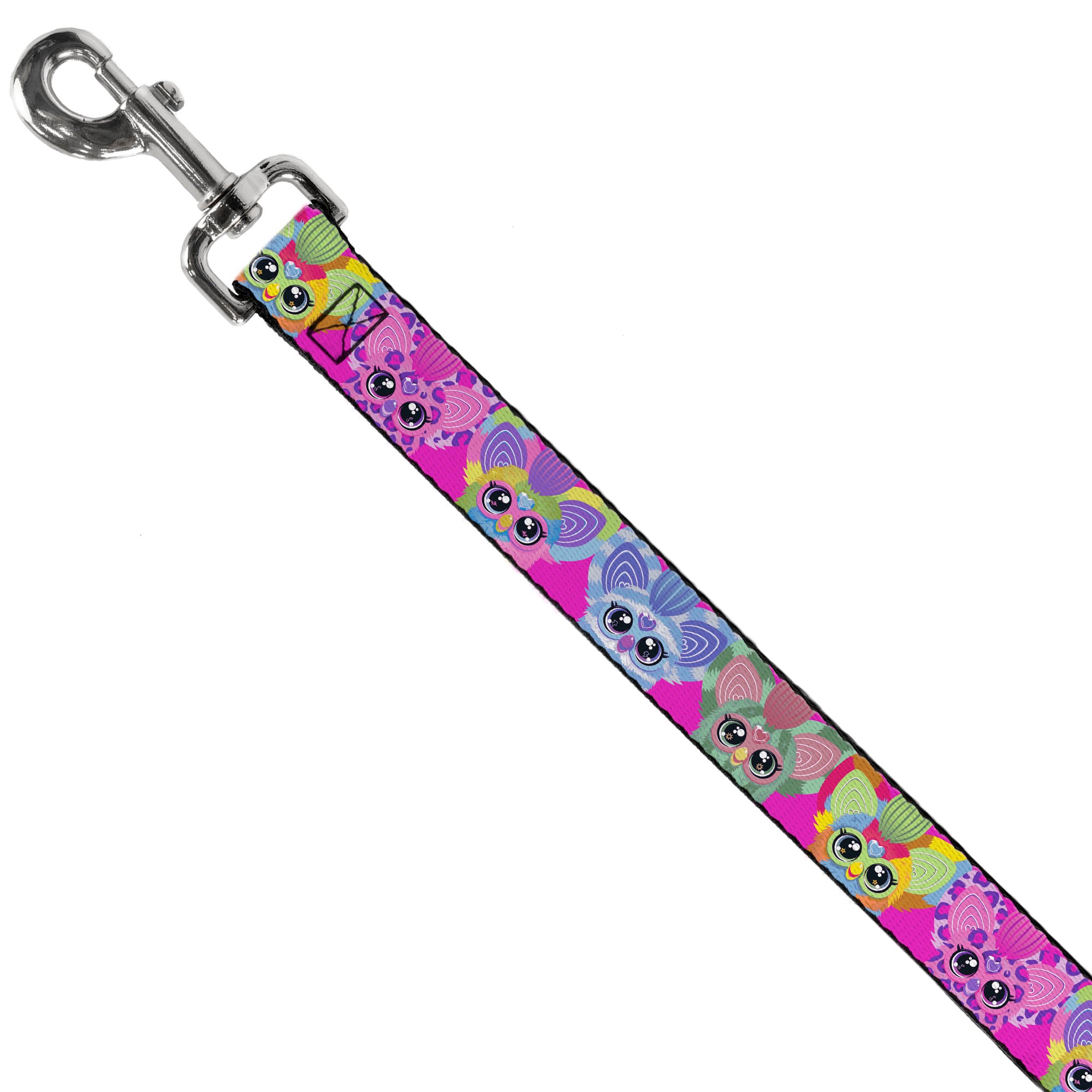 Dog Leash - Furby Five Furblets Faces Pink Dog Leashes Furby