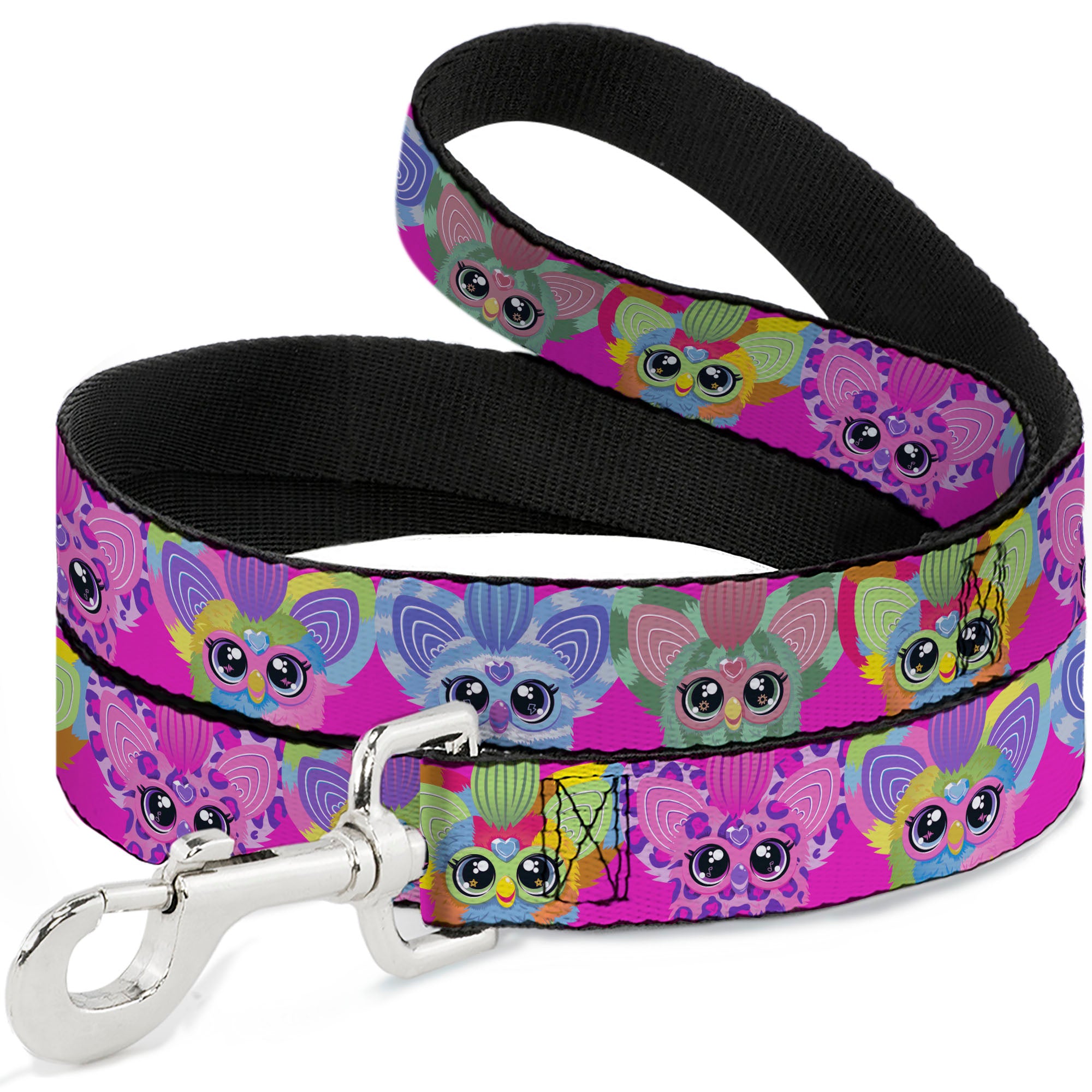 Dog Leash - Furby Five Furblets Faces Pink Dog Leashes Furby
