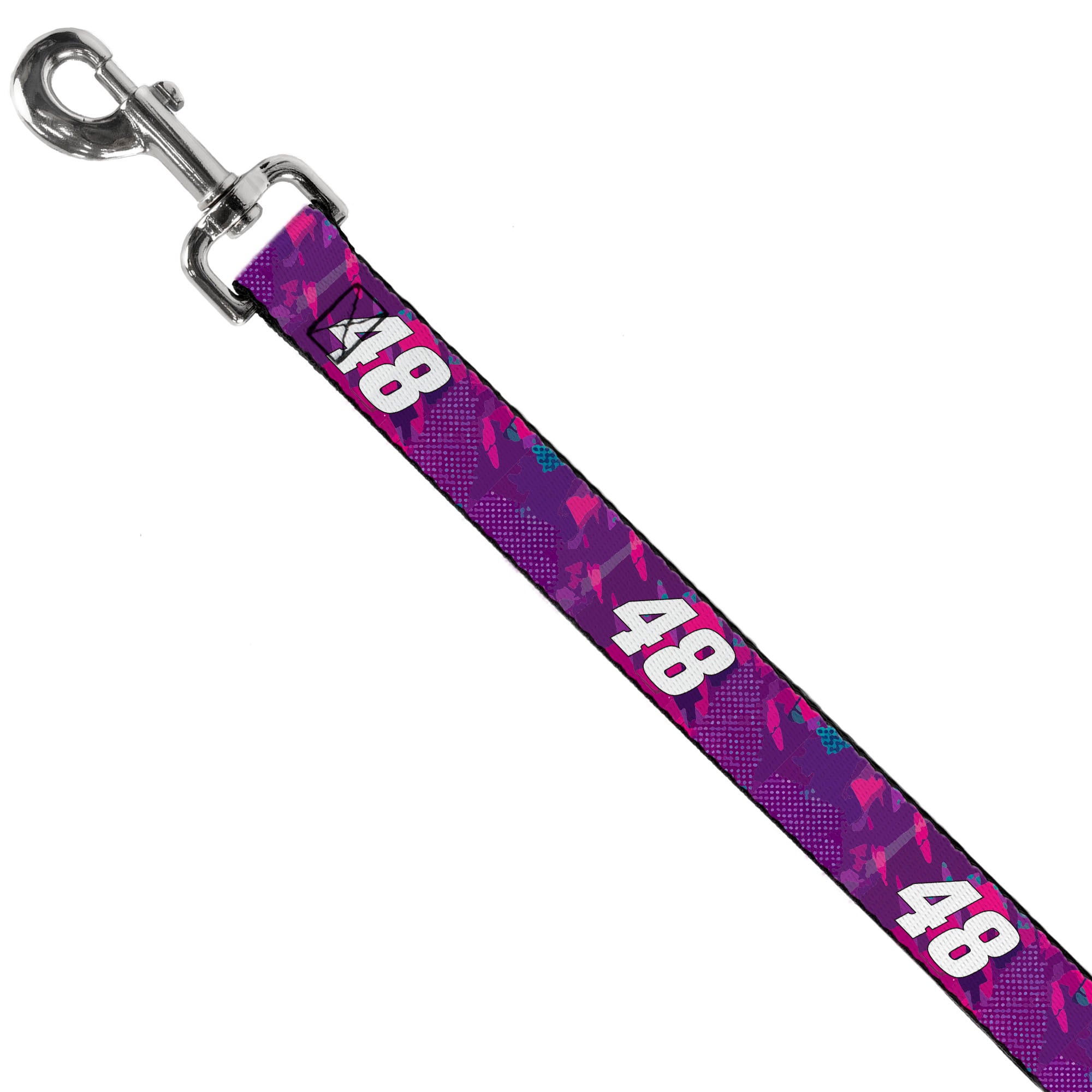 Dog Leash - Alex Bowman #48 Car Scheme Purples/Pinks/White Dog Leashes Hendrick Motorsports