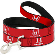Dog Leash - Honda Logo Red/White Dog Leashes Honda