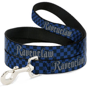 Dog Leash - Harry Potter RAVENCLAW Checker Blues/Grays Dog Leashes Harry Potter
