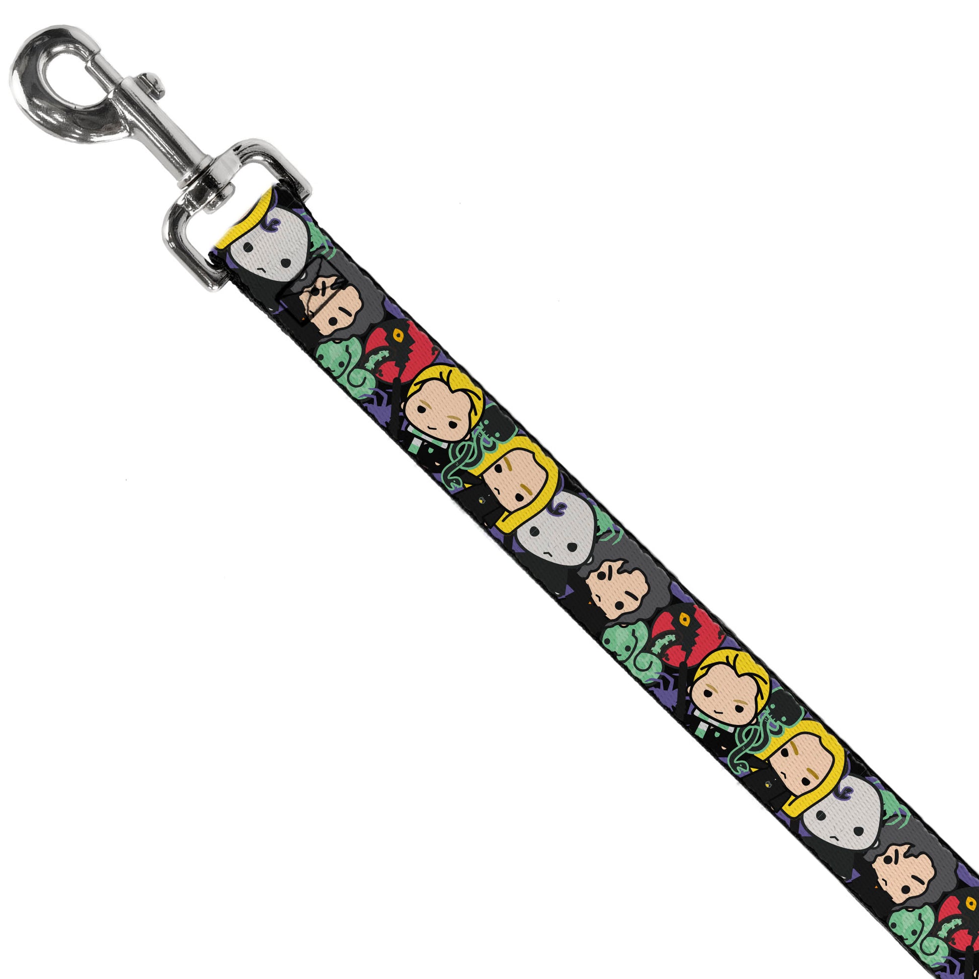 Dog Leash - Harry Potter Chibi Slytherin House Characters and Icons Dog Leashes Harry Potter