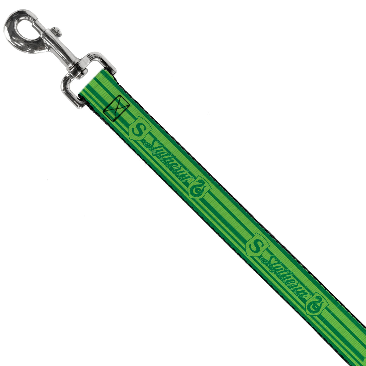 Dog Leash - Harry Potter Slytherin House Champion Icons Stripe Greens Dog Leashes Harry Potter