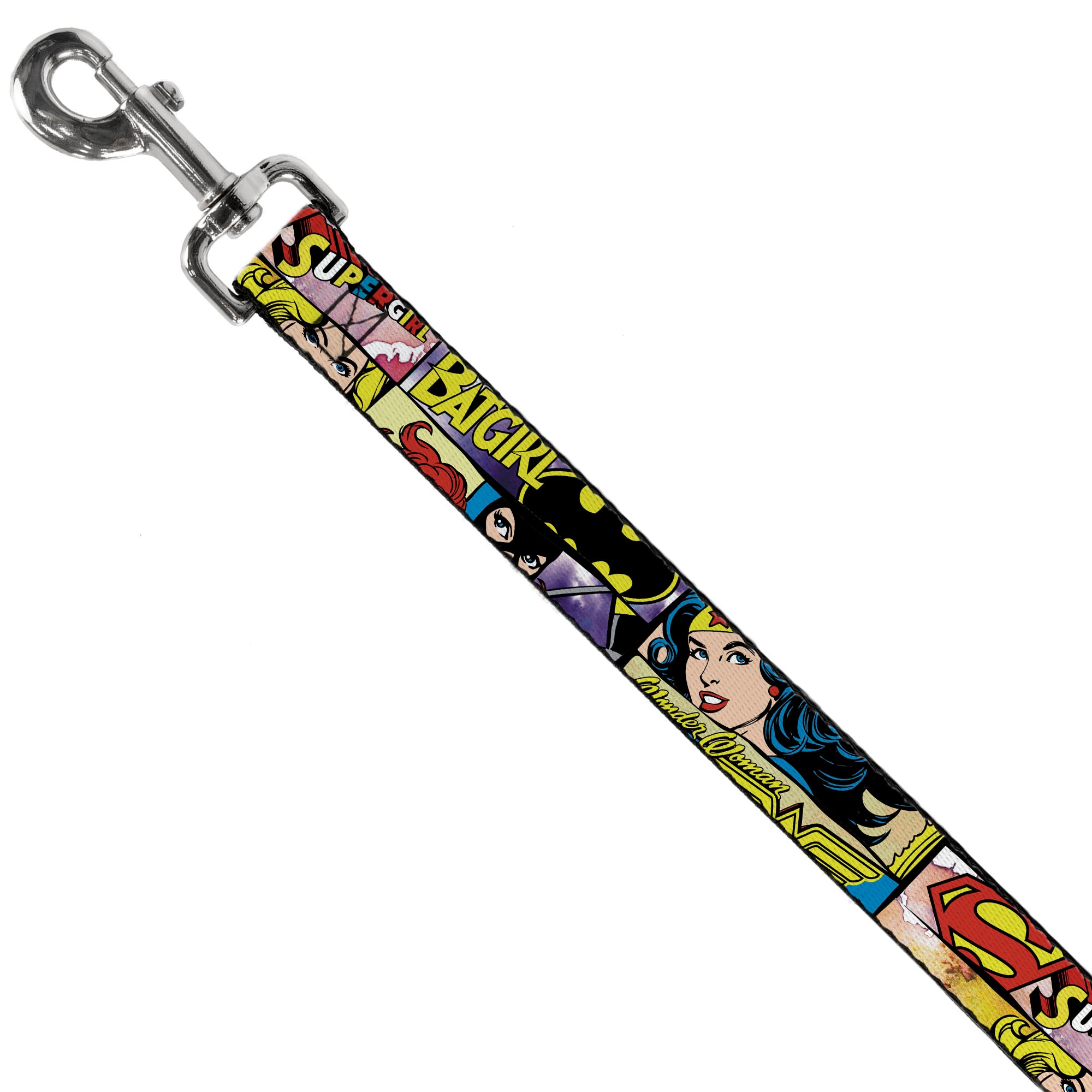 Dog Leash - Superheroines Wonder Woman/Supergirl/Batgirl Dog Leashes DC Comics