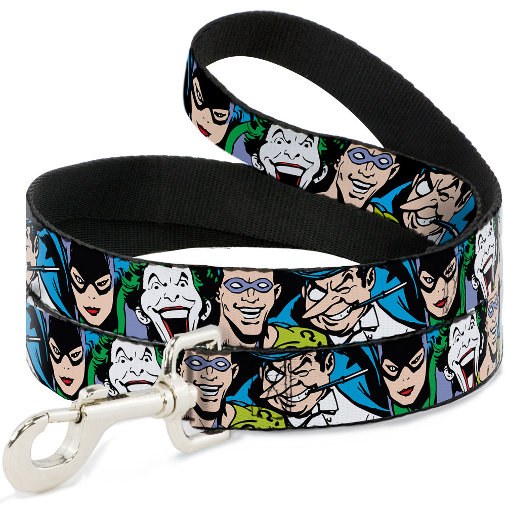 Dog Leash - Justice League Villains CLOSE-UP Dog Leashes DC Comics