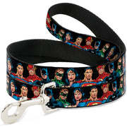 Dog Leash - Justice League Elite Forces Superheroes Dog Leashes DC Comics