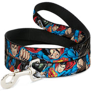Dog Leash - Superman Metropolis Face-Off Dog Leashes DC Comics