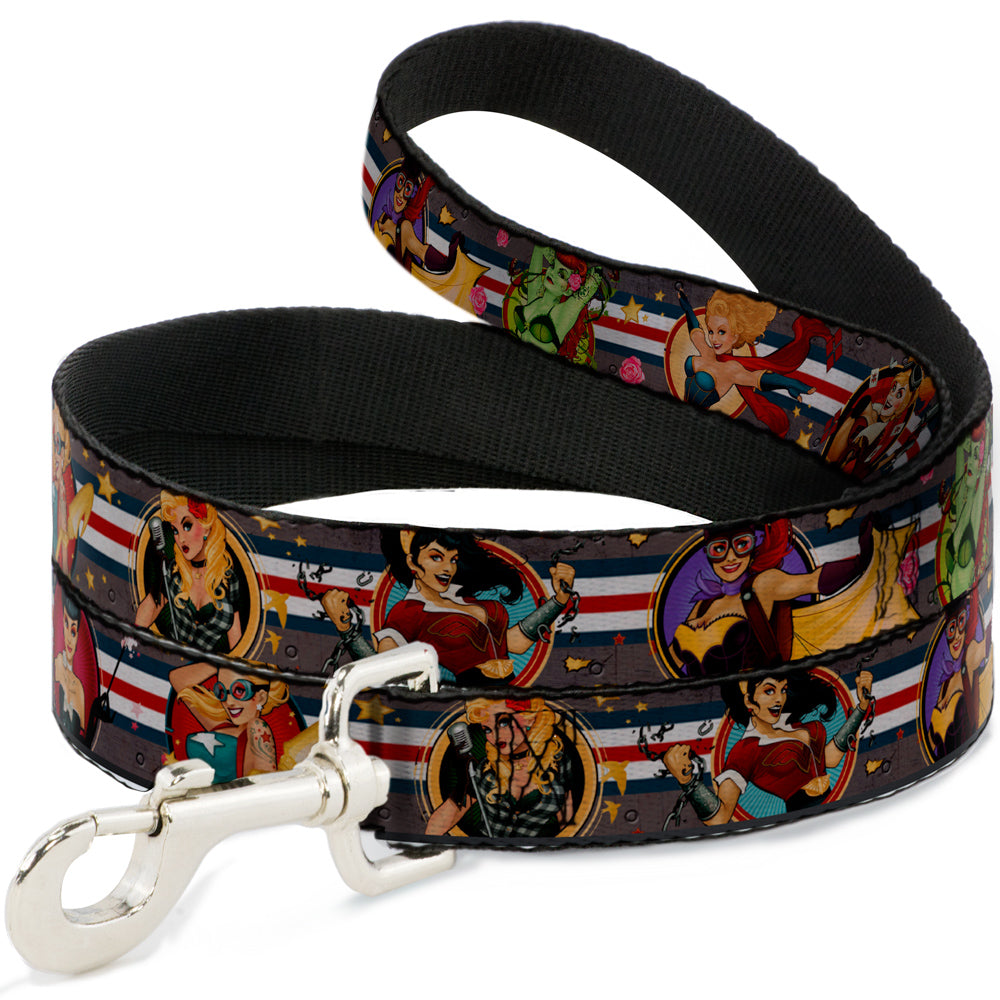Dog Leash - DC Bombshell Pin-Up Girls Dog Leashes DC Comics
